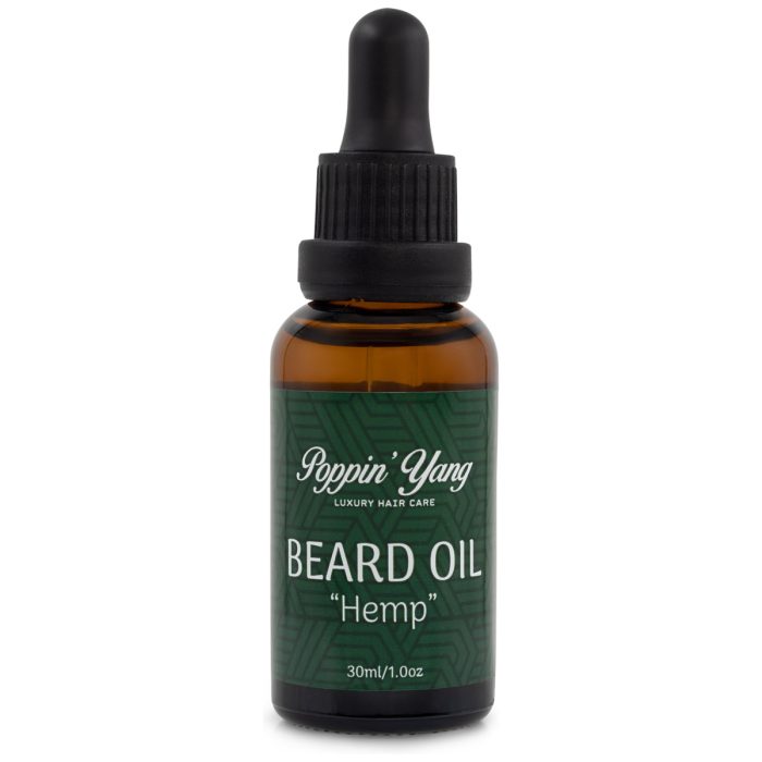 Poppin’ Yang Beard Oil Hemp 30ml