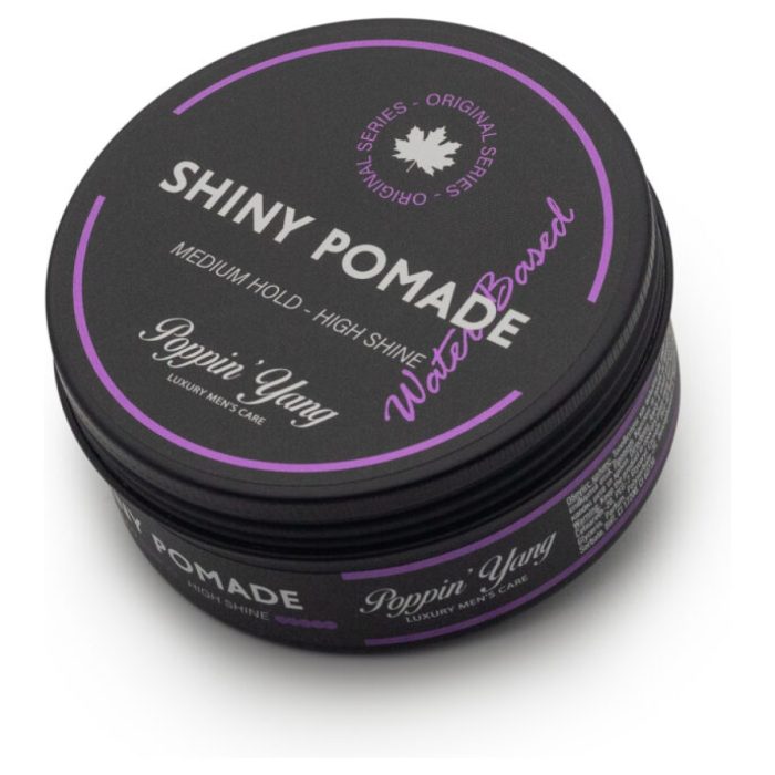 Poppin’ Yang Shiny Pomade 108gr με έλαιο πλάτανου - Image 2
